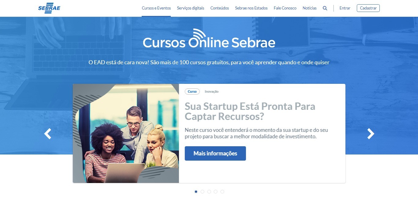 Descubra o que é preciso para se inscrever nos cursos online do Sebrae